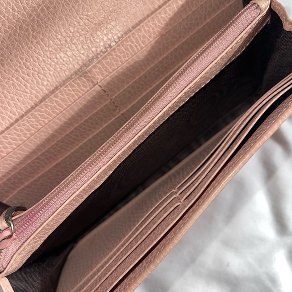 Gucci Farfalla Leather Continental Wallet - Picture 12 of 14